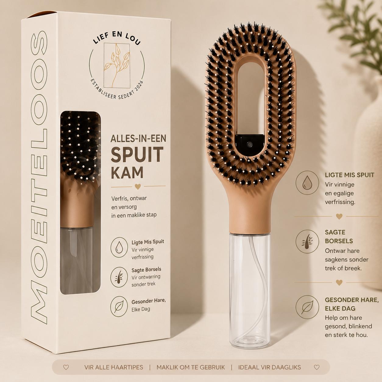 Alles-in-Een Spuitkam